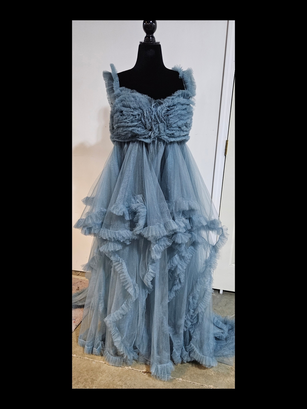 Pregnancy Photoshoot Gender Reveal Shower Gown Robe